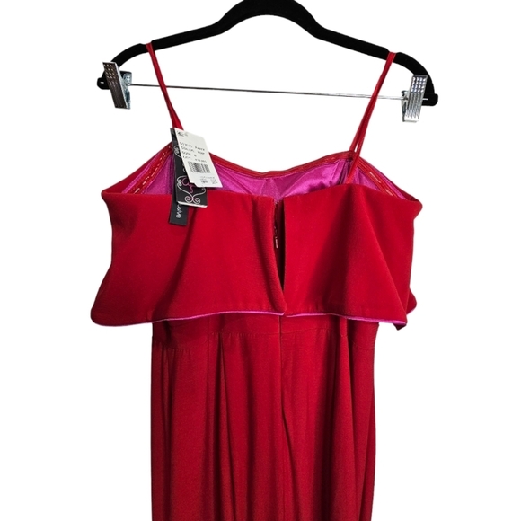 Aqua Bloomingdale's Exclusive Long Popover with Satin Lining Formal Dress Size 8 - Picture 8 of 12